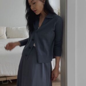 The White Company Collared Cardigan